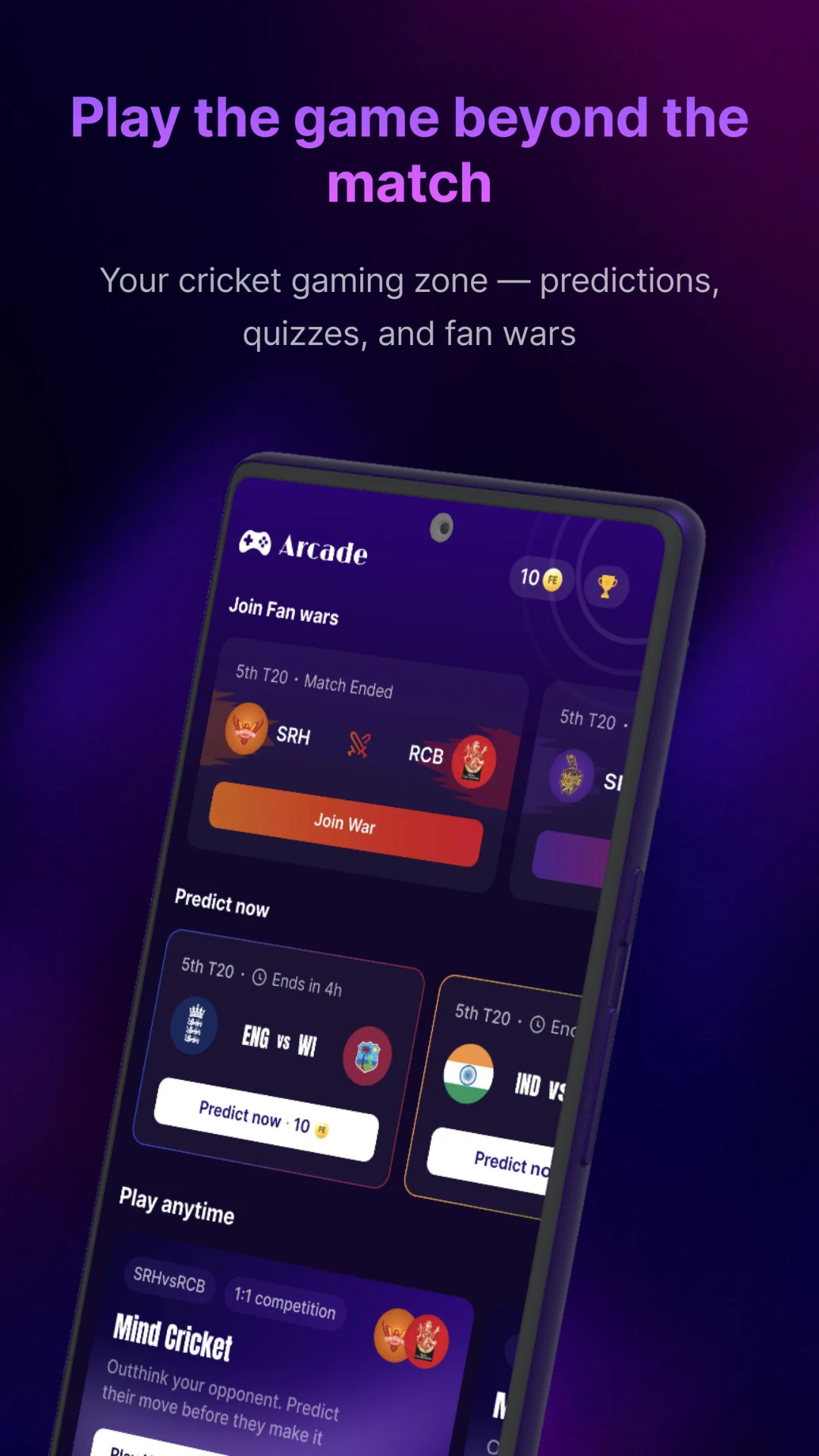 Dugout - Scores, Fans & Banter screenshot