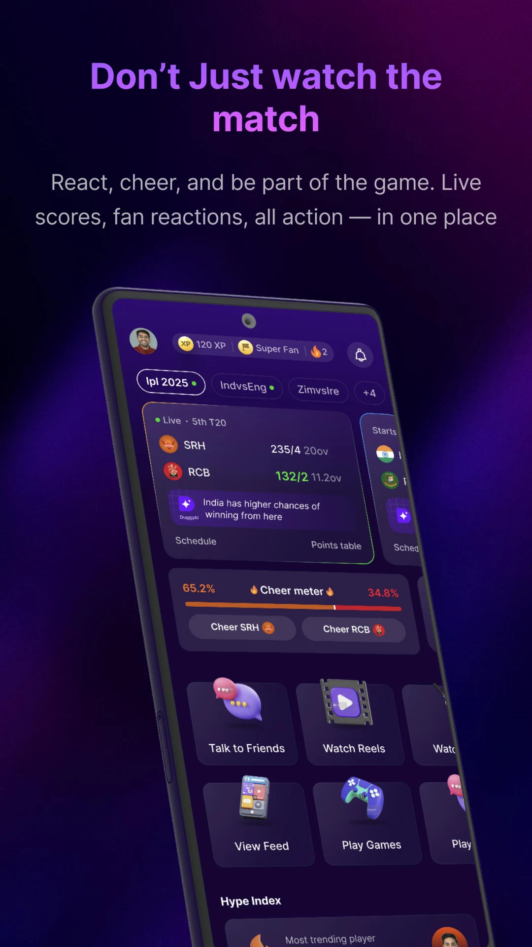 Dugout - Scores, Fans & Banter screenshot