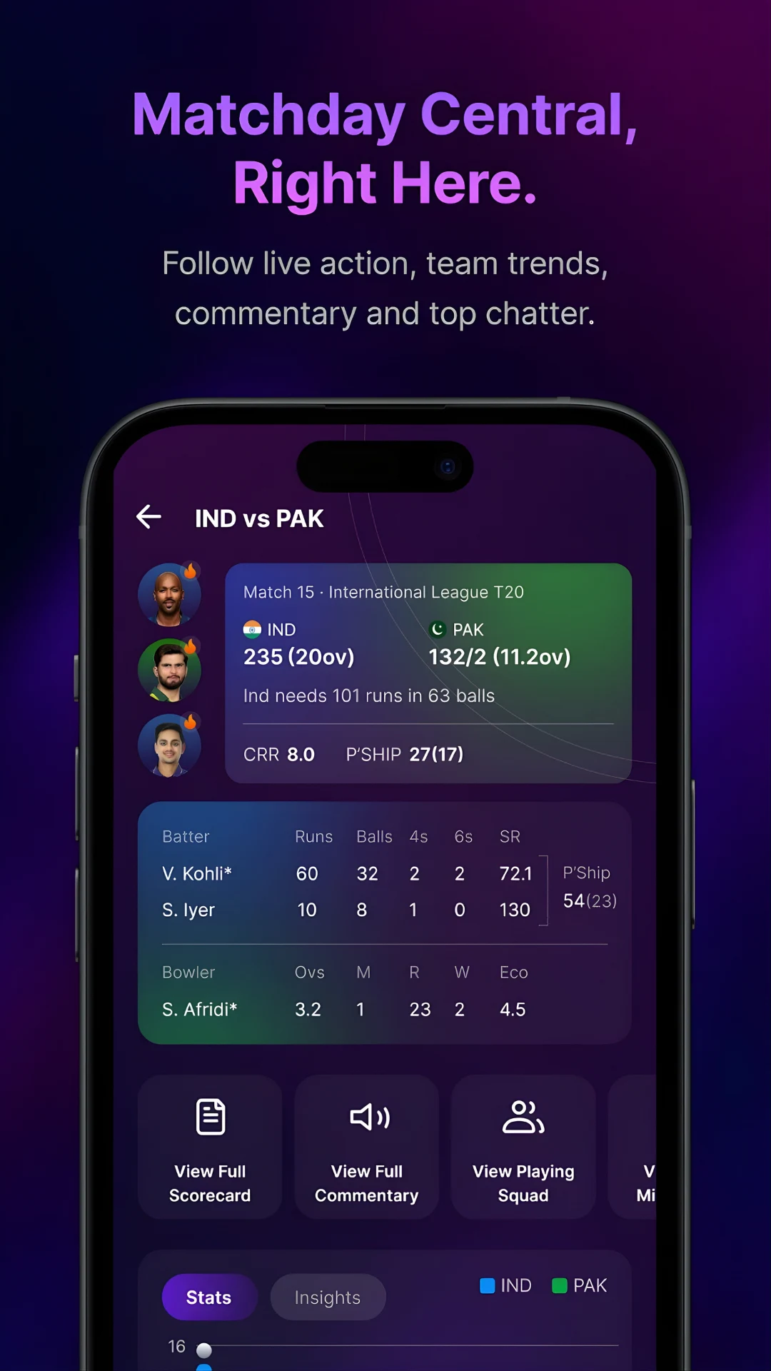Dugout - Scores, Fans & Banter screenshot